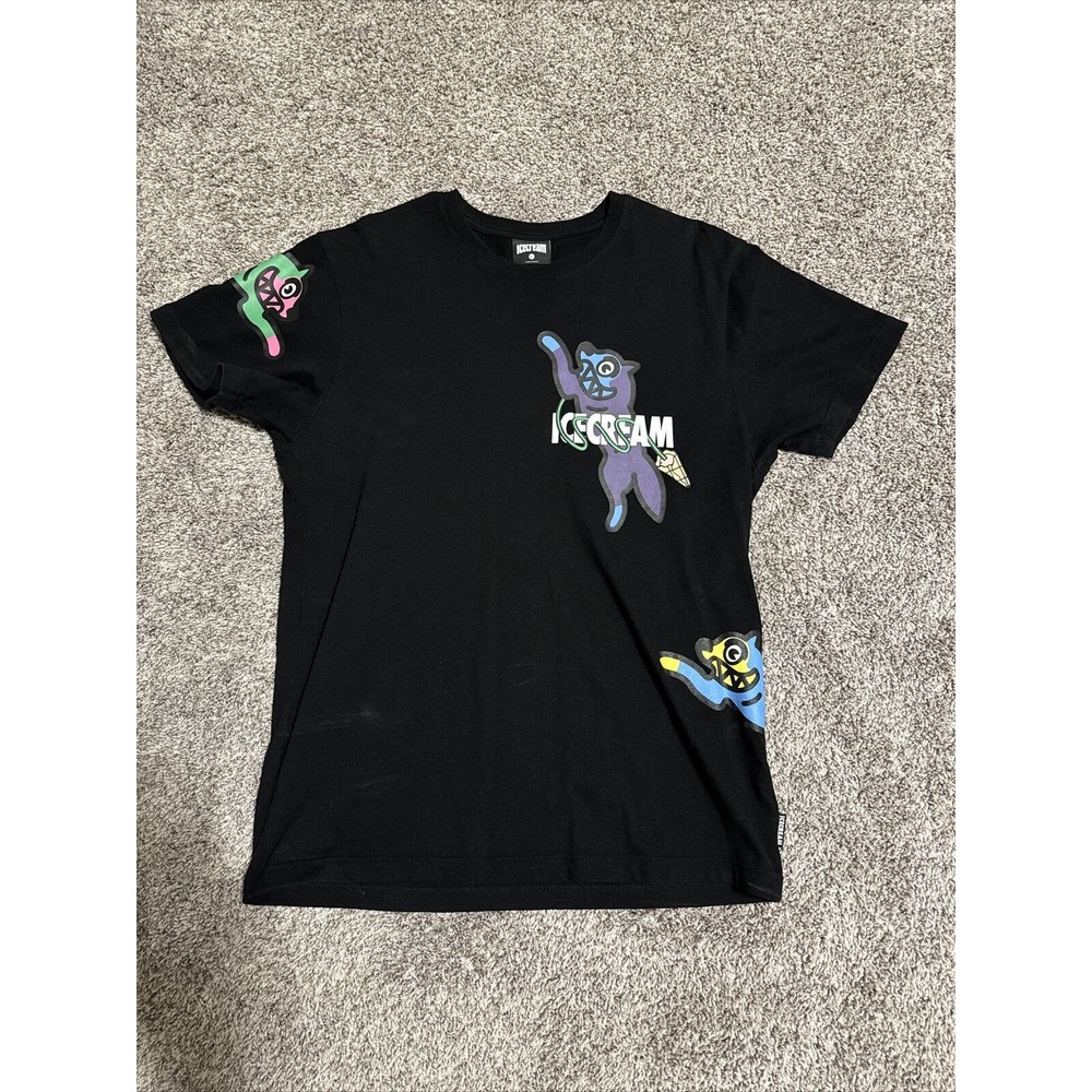 ICECREAM HEALTH SS TEE BLACK L BBC ICE CREAM
